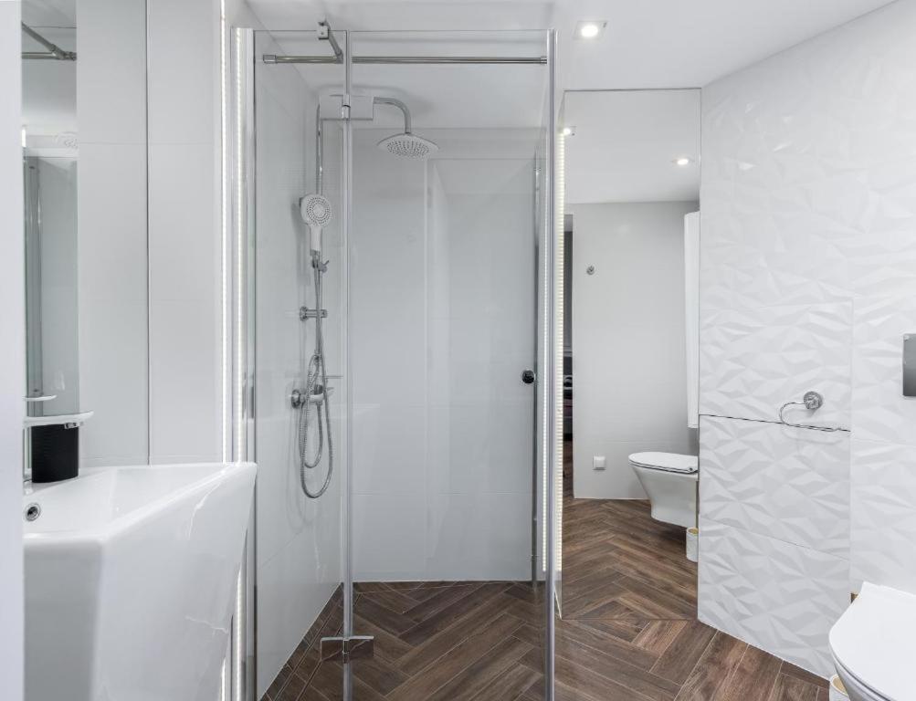 Vistula Boulevards Jacuzzi Apartment كراكوفيا المظهر الخارجي الصورة